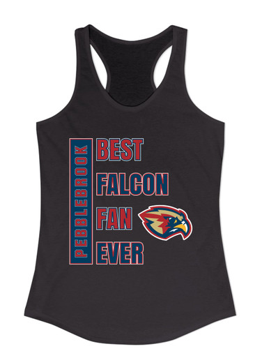Pebblebrook Falcons Best Falcon Fan Women's Tank Top