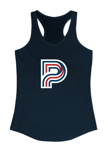 Pebblebrook Falcons P Script Mascot #1 Women's Tank Top