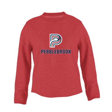 Pebblebrook Falcons P Script Mascot #2 Women's Sweatshirt