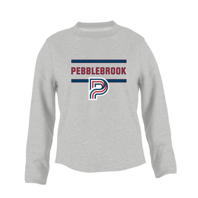Pebblebrook Falcons P Script Mascot #4 Women's Sweatshirt