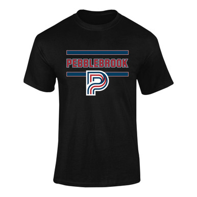 Pebblebrook Falcons P Script Mascot #4 Men's Premium SS T-Shirt