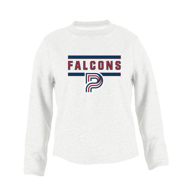 Pebblebrook Falcons P Script Mascot #5 Women's Sweatshirt