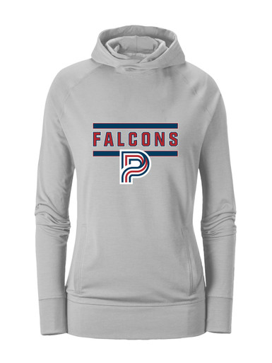 Pebblebrook Falcons P Script Mascot #5 Women's Hoodie