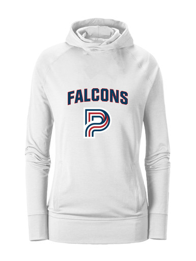 Pebblebrook Falcons P Script Mascot #6 Women's Hoodie