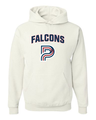 Pebblebrook Falcons P Script Mascot #6 Men's Premium Hoodie