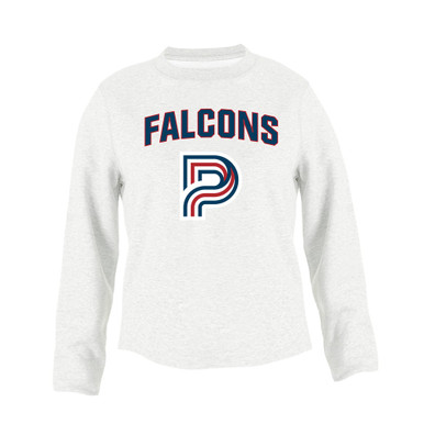 Pebblebrook Falcons P Script Mascot #6 Men's Sweatshirt