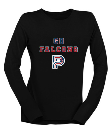Pebblebrook Falcons P Script Go Team Women's LS T-Shirt