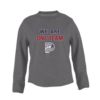 Pebblebrook Falcons P Script We Are One Team Women's Sweatshirt