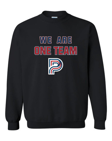 Pebblebrook Falcons P Script We Are One Team Men's Sweatshirt