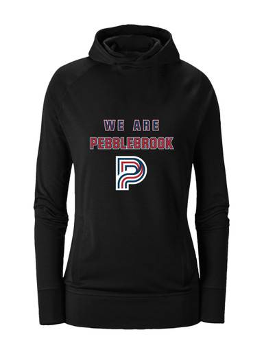 Pebblebrook Falcons P Script We Are Women's Hoodie