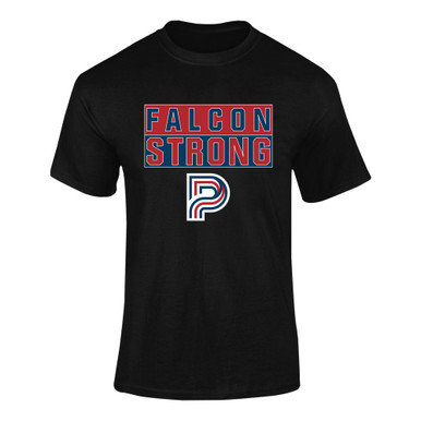 Pebblebrook Falcons P Script Strong #1 Men's Premium SS T-Shirt