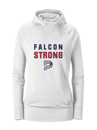 Pebblebrook Falcons P Script Strong #2 Women's Hoodie