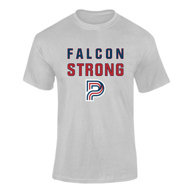 Pebblebrook Falcons P Script Strong #2 Men's SS T-Shirt