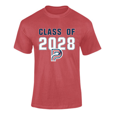 Pebblebrook Falcons P Script Class of 2028 Men's Premium SS T-Shirt