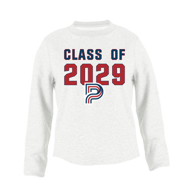 Pebblebrook Falcons P Script Class of 2029 Men's Sweatshirt