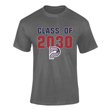 Pebblebrook Falcons P Script Class of 2030 Men's SS T-Shirt