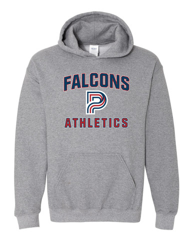 Pebblebrook Falcons P Script Athletics Men's Hoodie