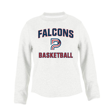 Pebblebrook Falcons P Script Basketball #1 Men's Sweatshirt
