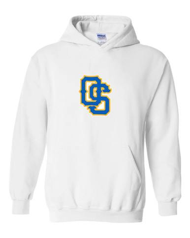 Olathe South Falcons OS Script Mascot #1 Men's Hoodie