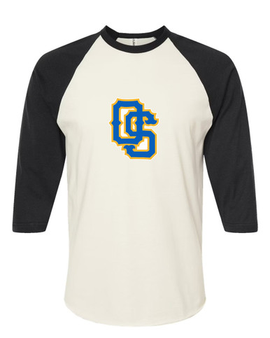 Olathe South Falcons OS Script Mascot #1 Men's Baseball T-Shirt
