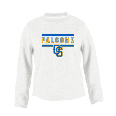 Olathe South Falcons OS Script Mascot #5 Women's Sweatshirt