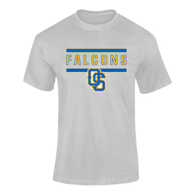 Olathe South Falcons OS Script Mascot #5 Men's Premium SS T-Shirt