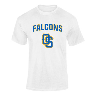 Olathe South Falcons OS Script Mascot #6 Men's SS T-Shirt