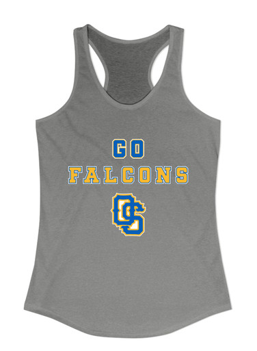 Olathe South Falcons OS Script Go Team Women's Tank Top