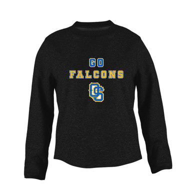 Olathe South Falcons OS Script Go Team Women's Sweatshirt