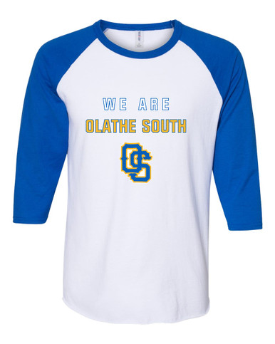 Olathe South Falcons OS Script We Are Women's Baseball T-Shirt