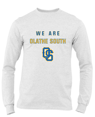 Olathe South Falcons OS Script We Are Men's Premium LS T-Shirt