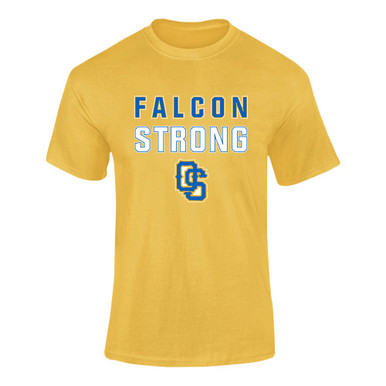 Olathe South Falcons OS Script Strong #2 Men's Premium SS T-Shirt
