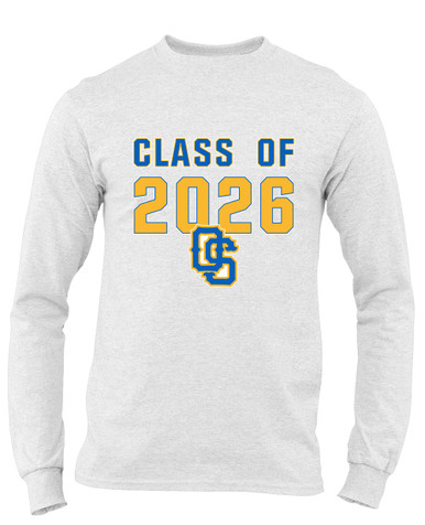 Olathe South Falcons OS Script Class of 2026 Men's Premium LS T-Shirt