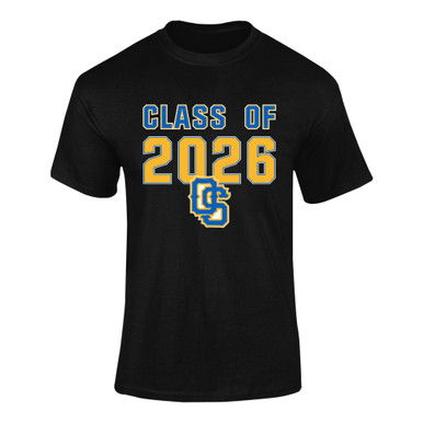 Olathe South Falcons OS Script Class of 2026 Men's SS T-Shirt