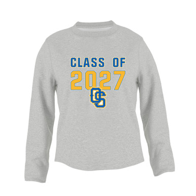 Olathe South Falcons OS Script Class of 2027 Women's Sweatshirt