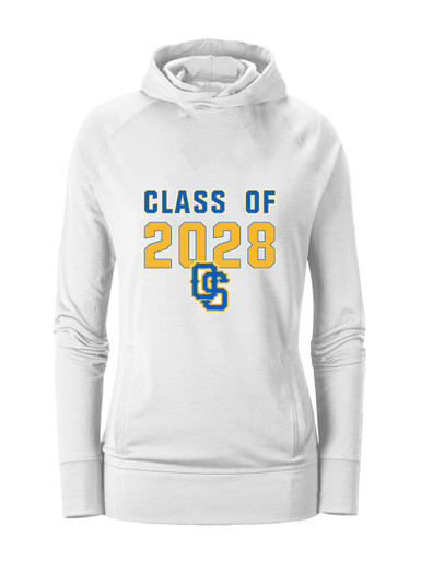 Olathe South Falcons OS Script Class of 2028 Women's Hoodie