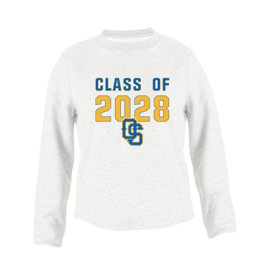 Olathe South Falcons OS Script Class of 2028 Women's Sweatshirt