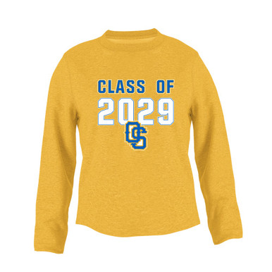 Olathe South Falcons OS Script Class of 2029 Women's Sweatshirt