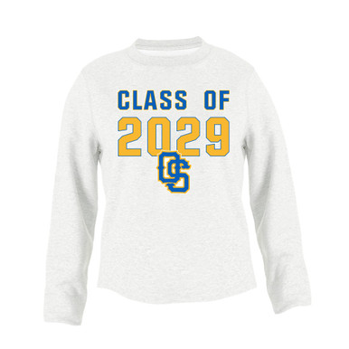 Olathe South Falcons OS Script Class of 2029 Men's Sweatshirt