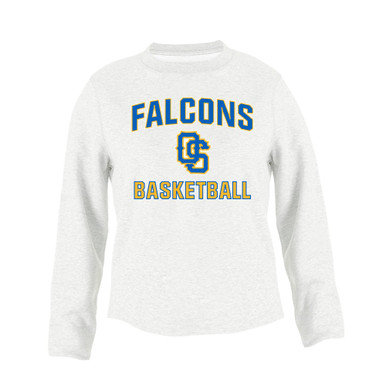 Olathe South Falcons OS Script Basketball #1 Men's Sweatshirt