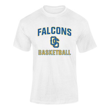 Olathe South Falcons OS Script Basketball #1 Men's SS T-Shirt