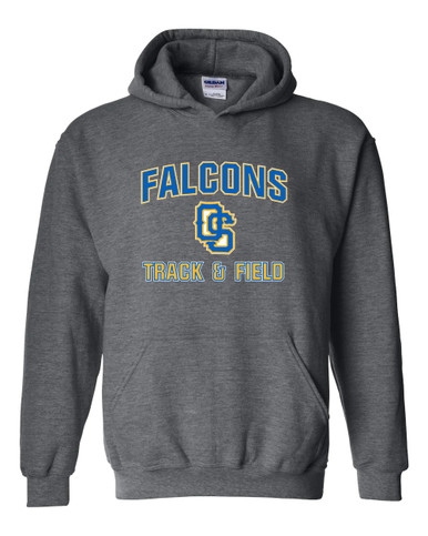 Olathe South Falcons OS Script Track & Field Men's Hoodie