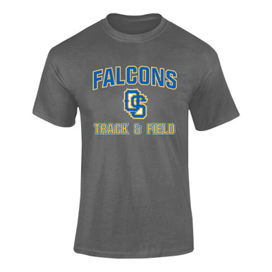 Olathe South Falcons OS Script Track & Field Men's SS T-Shirt