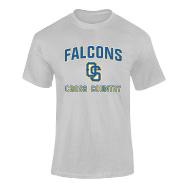Olathe South Falcons OS Script Cross Country Men's Premium SS T-Shirt
