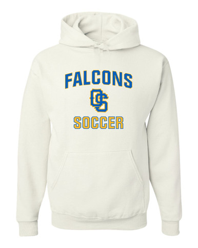 Olathe South Falcons OS Script Soccer #1 Men's Premium Hoodie
