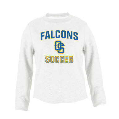 Olathe South Falcons OS Script Soccer #1 Men's Sweatshirt