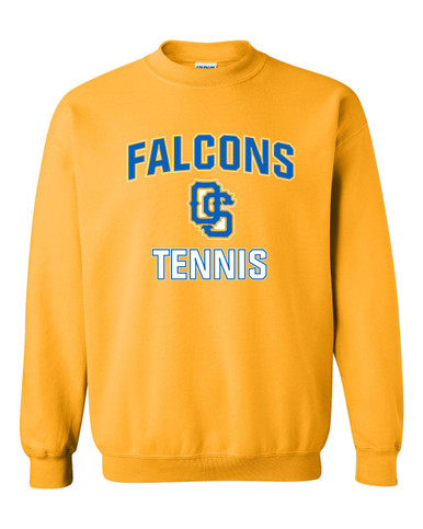 Olathe South Falcons OS Script Tennis Men's Sweatshirt