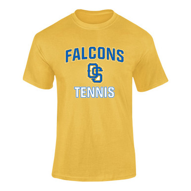 Olathe South Falcons OS Script Tennis Men's Premium SS T-Shirt