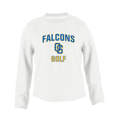 Olathe South Falcons OS Script Golf Women's Sweatshirt