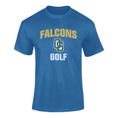 Olathe South Falcons OS Script Golf Men's Premium SS T-Shirt